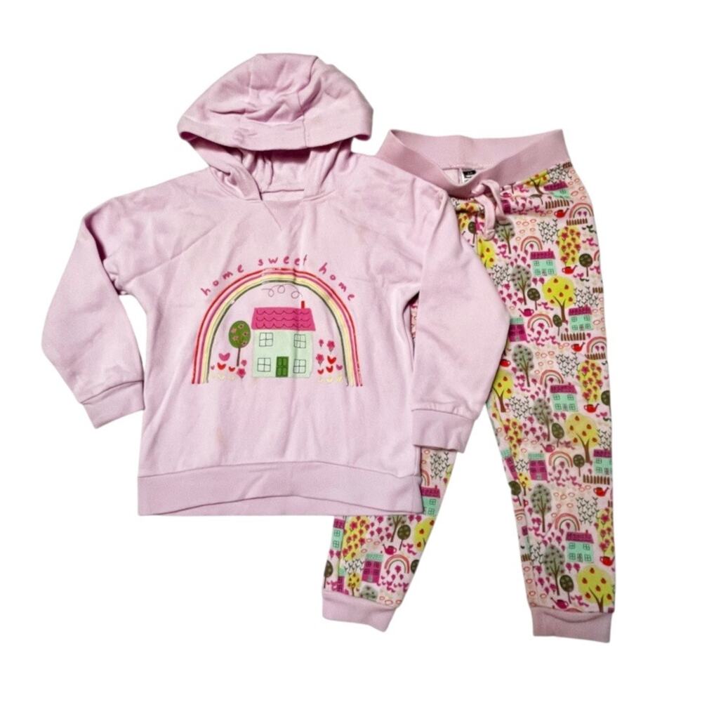 Dunnes Rainbow Home Sweatshirt Outfit Size 3/4